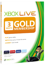 Xbox LIVE 3 Monate Gold Abonnement