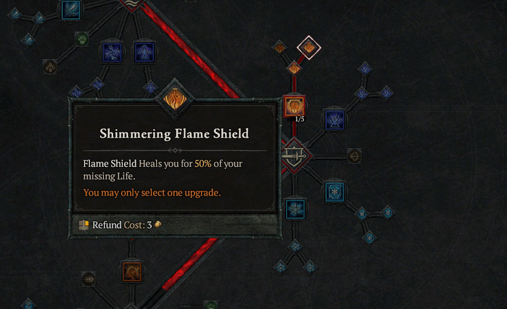 Diablo 4 Flammenschild