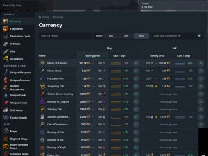 Wie man in Path of Exile Gegenstände verkauft und kauft - POE Trade